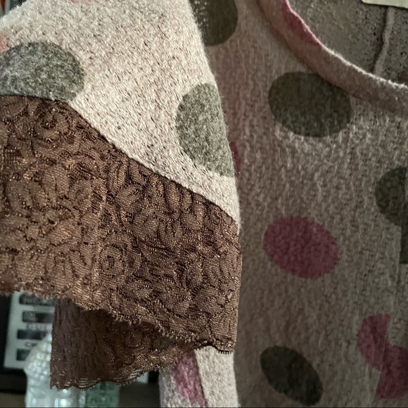 Free People Cropped Poncho Sweater - Picture 4 of 9